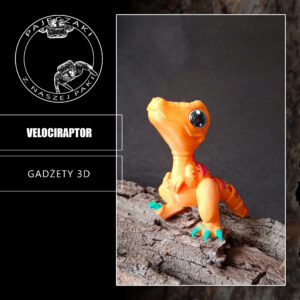 Mały Velociraptor 3D